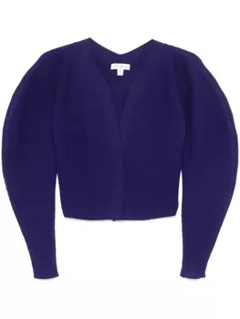 Alaa кардиган в рубчик, фиолетовый