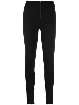 Alaa легинсы с молниями, черный