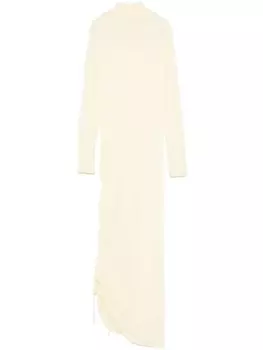 Alaa платье миди тонкой вязки, серый