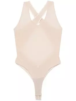 Alaa сетчатое боди, серый