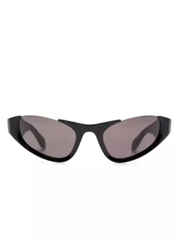 Alaa солнцезащитные очки в оправе 'кошачий глаз', черный
