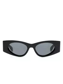 Alaa солнцезащитные очки в оправе 'кошачий глаз', черный