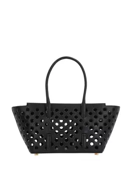 Alaa сумка через плечо Neo Mina 20 из перфорированной кожи, черный