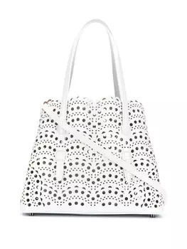 Alaa сумка-тоут с вырезами, белый