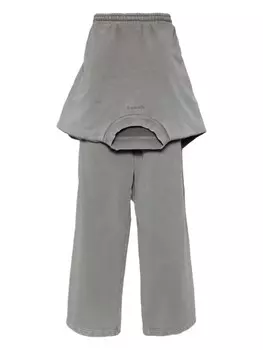 ALAINPAUL многослойные спортивные брюки, серый