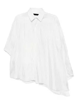 ALAINPAUL удлиненная рубашка, белый