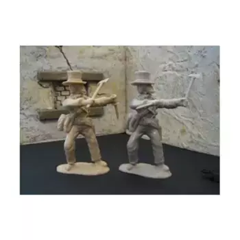 Аламо Дефендерс, Historical Miniatures (54mm) (Paragon Scenics & Miniatures)