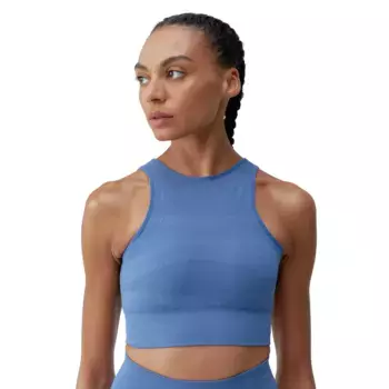 Alana Born Living Yoga Женский спортивный топ, цвет Azuln
