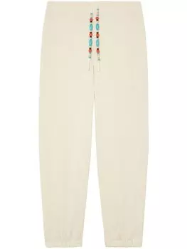 Alanui декорированные брюки зауженного кроя