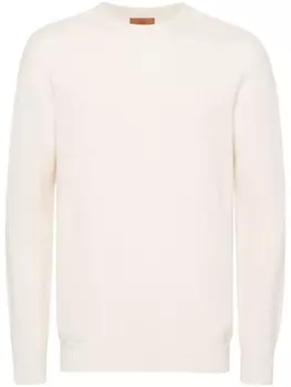 Alanui джемпер с приспущенными плечами, нейтральный цвет