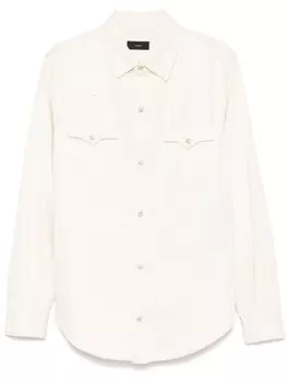 Alanui джинсовая рубашка, нейтральный