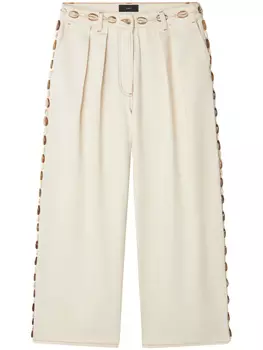 Alanui джинсы Ocean Dream, нейтральный