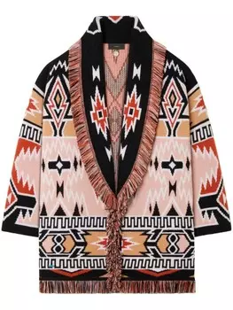 Alanui кардиган Geometric Roots, розовый