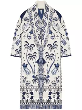 Alanui кардиган Lush of Nature Foulard, нейтральный цвет