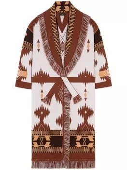 Alanui кардиган-пальто Icon, нейтральный