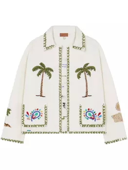 Alanui куртка Remember Me, белый