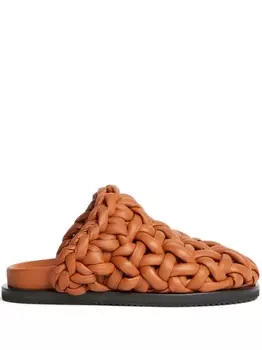 Alanui мюли Icon, коричневый