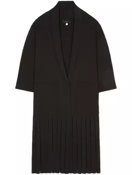 Alanui пальто Fair Winds из вирджинской шерсти, черный