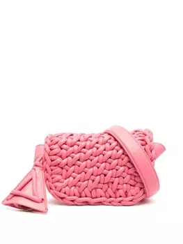 Alanui плетеная сумка через плечо Icon, розовый