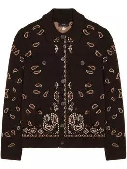 Alanui рубашка-бандана, коричневый