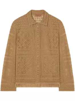 Alanui рубашка Kiss By The Book, нейтральный