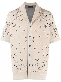 Alanui рубашка с принтом, нейтральный цвет