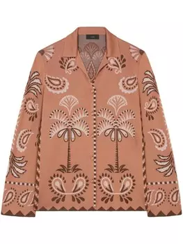 Alanui рубашка Wild Wonder, нейтральный