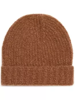 Alanui шапка бини A Finest, коричневый