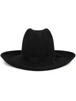 Alanui шерстяная ковбойская шляпа, черный