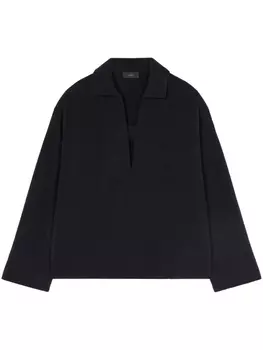 Alanui шерстяная рубашка поло Sailor Suit, синий