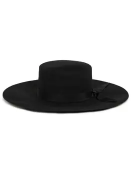 Alanui шерстяная шляпа Gaucho, черный