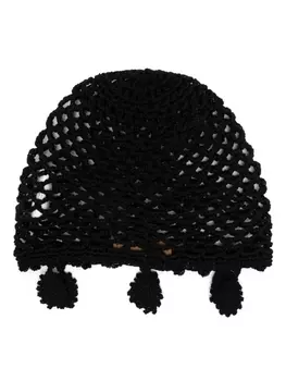 Alanui шляпа A Love Letter To India, черный