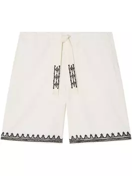 Alanui шорты-бермуды Akasha, нейтральный цвет