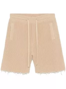 Alanui шорты-бермуды Finest, нейтральный