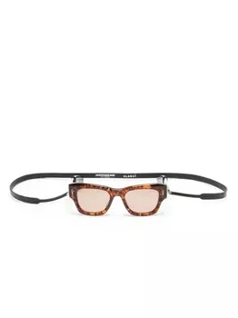 Alanui солнцезащитные очки Zuma из коллаборации с Jacques Marie Mage, коричневый