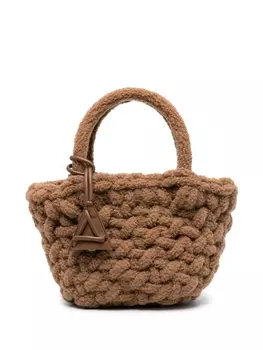 Alanui сумка-тоут Icon, коричневый