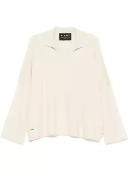 Alanui свитер Finest с воротником поло, нейтральный