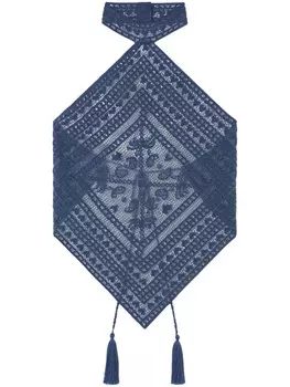 Alanui топ Kiss By The Book, синий