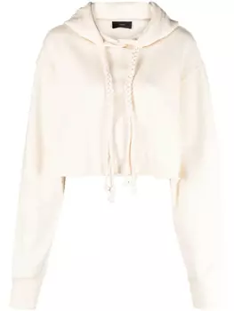 Alanui укороченное худи Akasha, нейтральный