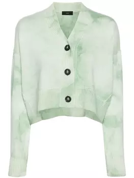 Alanui укороченный кардиган Magic Journey, зеленый