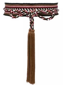 Alanui веревочный ремень Kerala, розовый