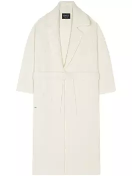 Alanui вязаный халат, белый