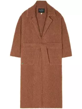 Alanui вязаный халат, коричневый