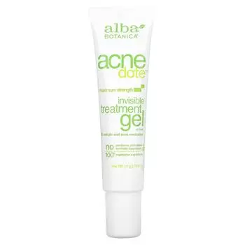 Alba Botanica Acne Dote Invisible Treatment Gel Oil-Free 0.5 oz (14 g)