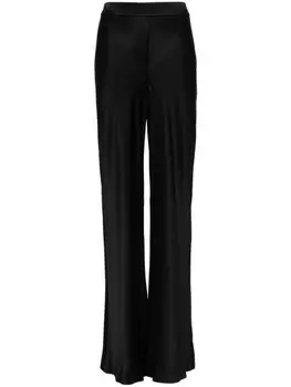 Alberta Ferretti брюки широкого кроя, черный