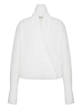 Alberta Ferretti хлопковая блузка, белый