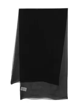 Alberta Ferretti шелковый платок, черный