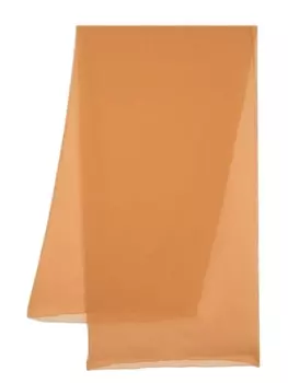 Alberta Ferretti шелковый платок, коричневый