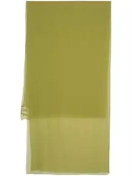 Alberta Ferretti шелковый платок, зеленый