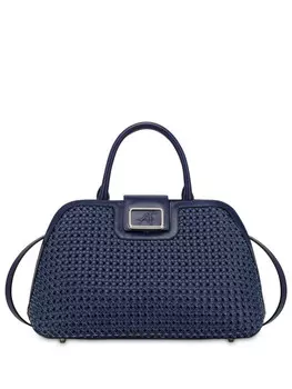 Alberta Ferretti сумка на плечо среднего размера, синий